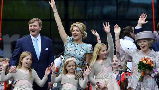 Koning Willem-Alexander en koningin Maxima
