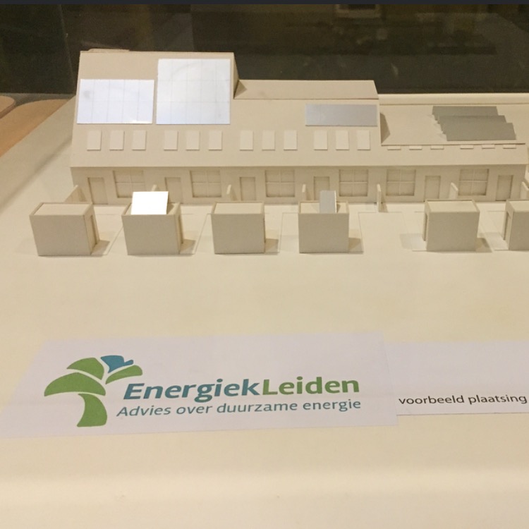 voorbeeld plaatsing zonnepanelen