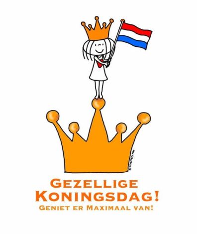 Koningsdag plaatje